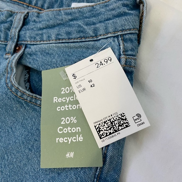 Brand New H&M Straight Leg Ankle Length Jeans - Picture 5 of 5